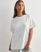 Pieces - Hvid - Pcskylar Ss Oversized Tee Noos