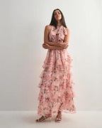 Neo Noir - Pink - Marli Flower Chiffon Dress
