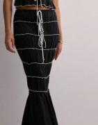 Nelly - Sort - Sweet Contrast Skirt