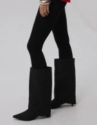 Nelly - Sort - Low Shaft Straight Boot