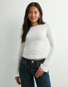 Nelly - Hvid - Ultra Soft Boat Neck Top