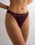 Hunkemöller - Rød - Lace & Shine String R