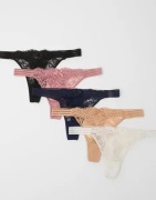 Hunkemöller - Mønstret - 5-Pack Sully