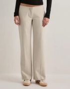Nelly - Beige - No Waist Relaxed Suit Pants
