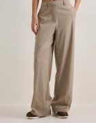 Pieces - Beige - Pcrosa Hw Wide Pant Noos Bc