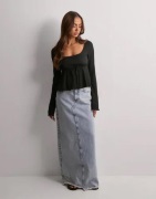 Nelly - Sort - Cute Hem Tie Top