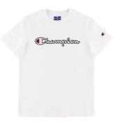 Champion Fashion T-Shirt - Hvid m. Logo