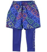 Kenzo Leggings/Shorts - Exclusive Edition - Vivid Blue m. Logo