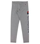 Champion Fashion Leggings - GrÃ¥meleret m. Logo