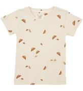 VACVAC T-shirt - Rib - Ello - Croissant Mini - Beige