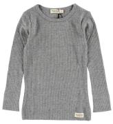 MarMar Bluse - Rib - Modal - GrÃ¥meleret