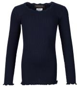 Rosemunde Bluse - Navy m. Blonder