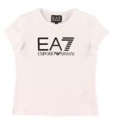 EA7 T-shirt - Hvid m. Sort