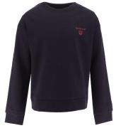 GANT Sweatshirt - Contrast Shield - Evening Blue