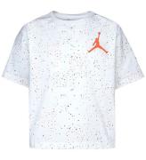Jordan T-Shirt - Color Mix Speckle Aop - Hvid m. Prikker