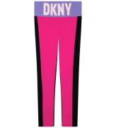 DKNY Leggings - Rose Peps/Sort