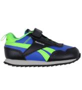 Reebok Sko - Royal CL JOG 3.0 Infants - Sort/BlÃ¥/GrÃ¸n