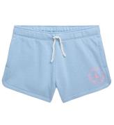 Polo Ralph Lauren Sweatshorts - Longwood - LyseblÃ¥ m. Rosa