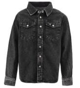 GANT Skjorte - Denim - Oversized - Black Raw