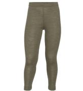 Engel Leggings - Uld/Silke - Olive