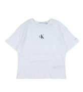 Calvin Klein T-shirt - CK Logo Boxy - White