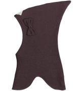 Racing Kids Elefanthue - 2-lags - Dark Plum Brown m. SlÃ¸jfe