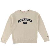 Tommy Hilfiger Bluse - Strik - Terry Knit - Cashmere Creme