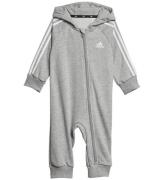 adidas Performance Heldragt - I 3S FT ONESIE - GrÃ¥/Hvid