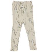 Joha Leggings - Bambus - Beige Aop