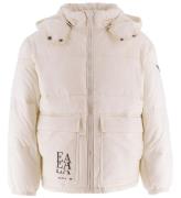 Emporio Armani Dynejakke - Off White