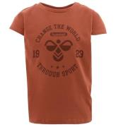 Hummel T-shirt - hmlMalin - Chutney