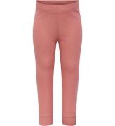 Hummel Leggings - Rib - hmlRene - Dusty Rose