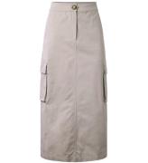 Hound Nederdel - Long Cargo Skirt - Sand