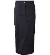 Hound Nederdel - Long Cargo Skirt - Sort