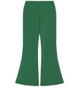 The New Bukser - TnJidalou - Flared Pants - Bright Green Glitter