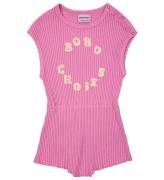 Bobo Choses Sommerdragt - Rib - Circle - Pink