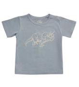 Petit by Sofie Schnoor T-Shirt - Dusty Blue m. Dino