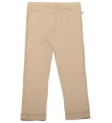 Joha Leggings - Uld/Silke - Beige