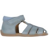 Pom Pom Sandaler - Starters Velcro - Sky Blue