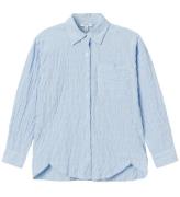 Name It Skjorte - NkfDustripes - Chambray Blue