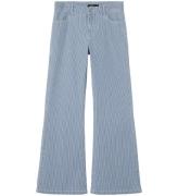 LMTD Bukser - Bootcut - NlfNicky - Light Blue Denim m. Sriber