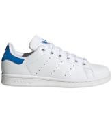 adidas Originals Sko - Stan Smith J - Hvid/BlÃ¥