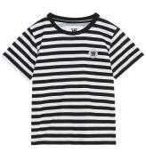 Wood Wood T-Shirt - Ola - Black/White Stripes