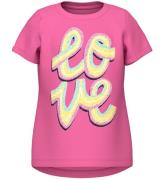 Name It T-shirt - NmfVix - Pink Power/Love