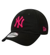 New Era Kasket - 9Forty - New York Yankees - Sort/Pink