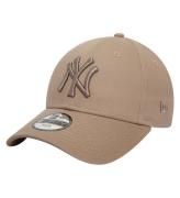 New Era Kasket - 9Forty - New York Yankees - Pastel Brown