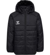 Hummel Dynejakke - HmlGo Quilted Hood - Sort