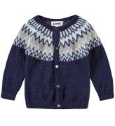 Molo Cardigan - Uld - Bay - Blues