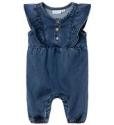 Name it Buksedragt - NbfAsta - Dark Blue Denim