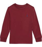 Polo Ralph Lauren Bluse - BordeauxrÃ¸d